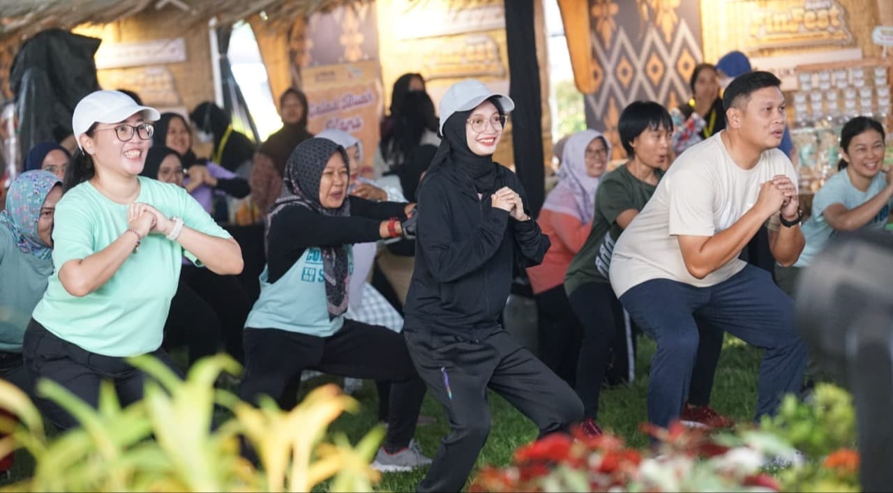 OJK Kediri Gelar Finfest 2025, Salah Satunya Diadakan Olahraga Strong Nation