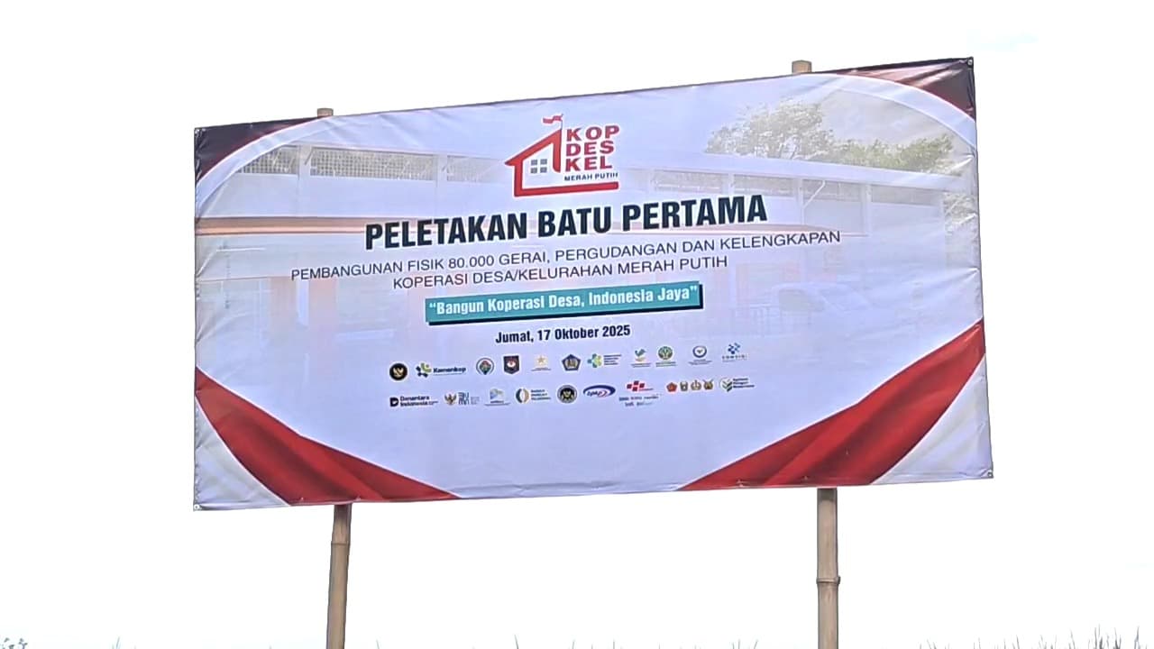Koperasi Merah Putih Mulai Dibangun, Dorong Ekonomi Desa Lebih Mandiri
