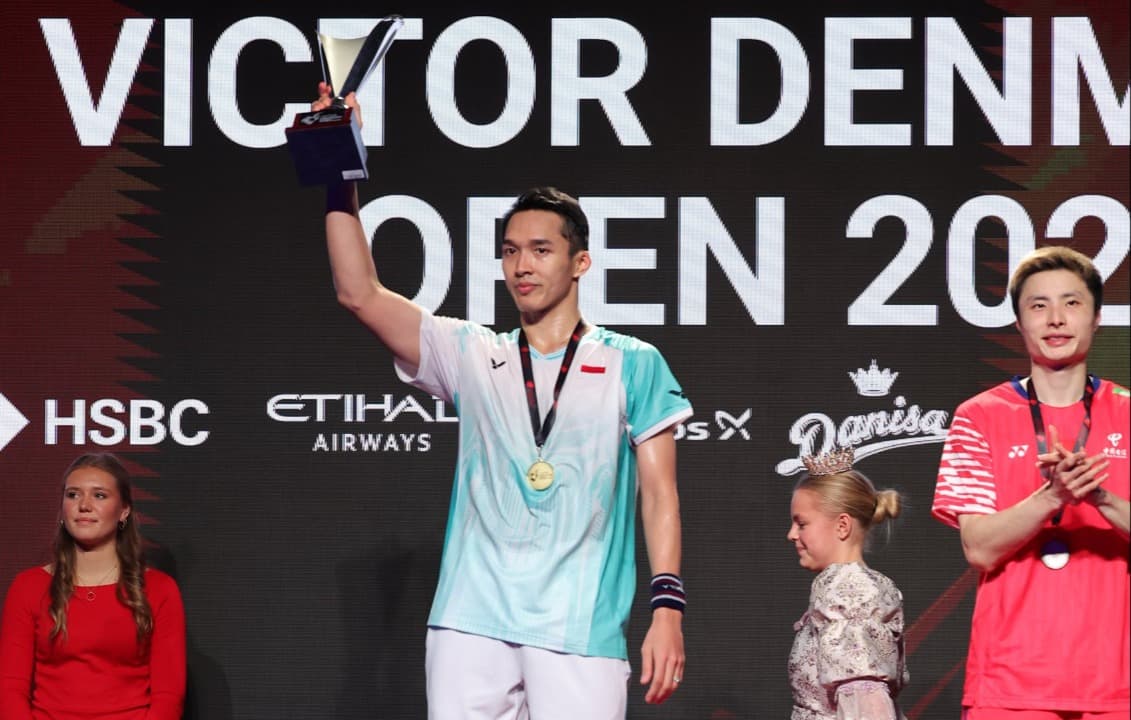 Rekap Hasil Final Denmark Open 2025: Jonatan Christie Naik Podium Juara, Fajar/Fikri Runner Up
