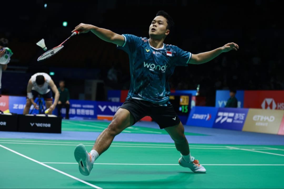 Hasil French Open 2025: Anthony Ginting dan Jafar/Felisha Lolos ke Babak Selanjutnya, Gregoria Terhenti