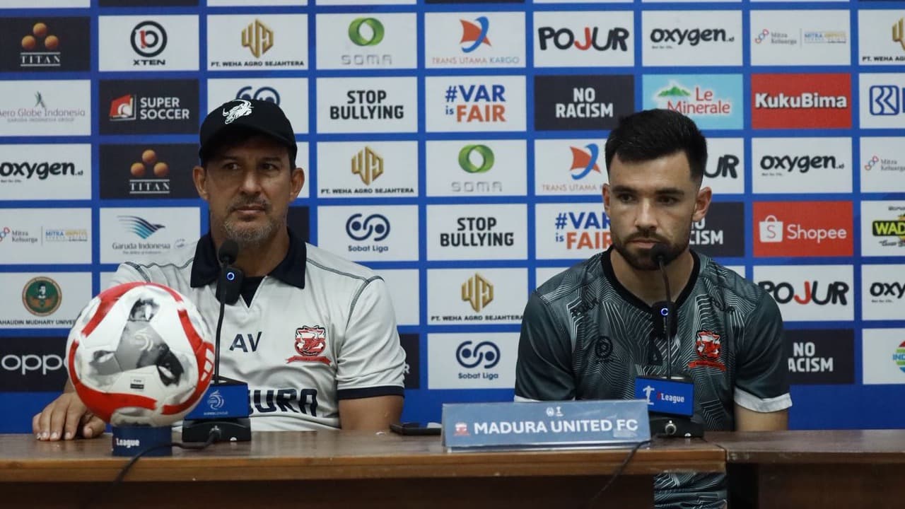 Madura United Bertekad Raih Kemenangan Perdana saat Jamu Persija