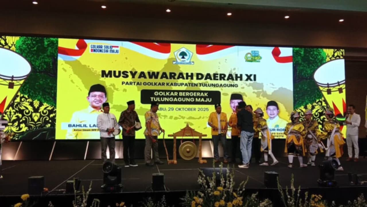 Jairi Terpilih Menjadi Ketua DPD Golkar Tulungagung 2025 – 2030