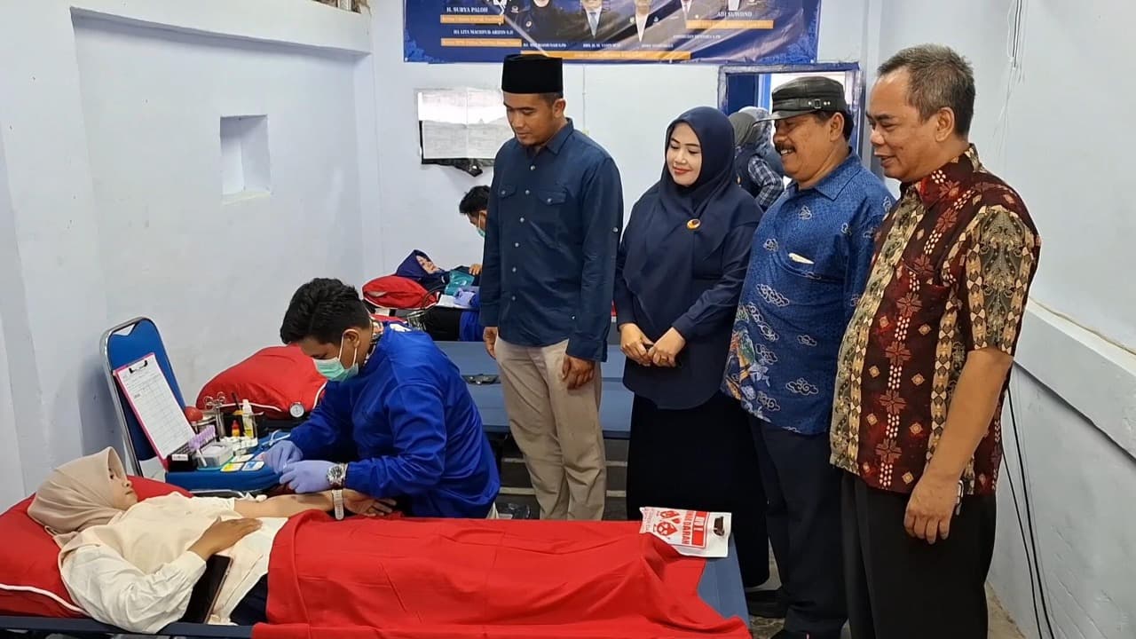 NasDem Kota Kediri Gelar Donor Darah dan Pemeriksaan Kesehatan Gratis