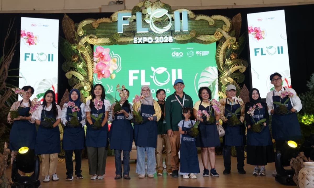 Lewat FLOII Expo 2025, BRI Dukung Pertumbuhan Industri Tanaman Hias Indonesia