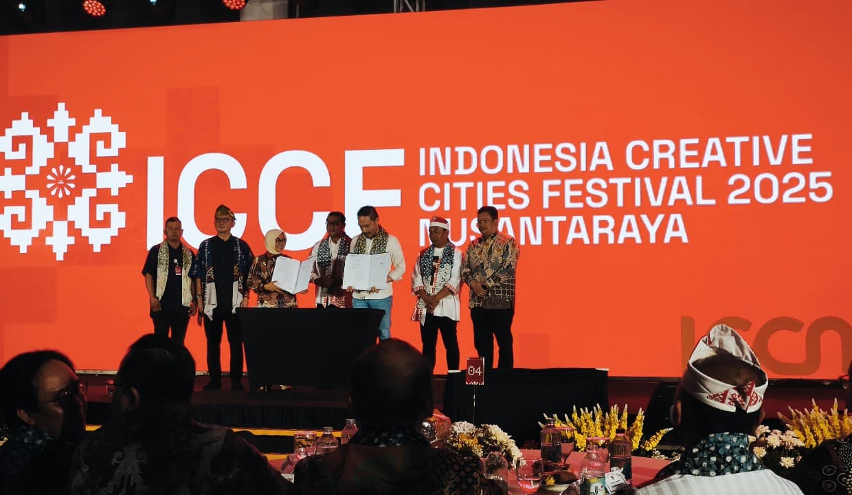 Menteri Ekraf Apresiasi ICCF 2025, Sebut Kreativitas Pemuda dan Komunitas Kunci Kebangkitan Ekonomi Daerah