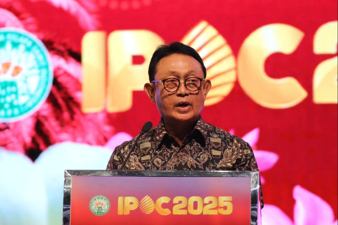IPOC 2025 di Bali, Ketua Umum GAPKI Eddy Martono Paparkan Strategi Perdagangan