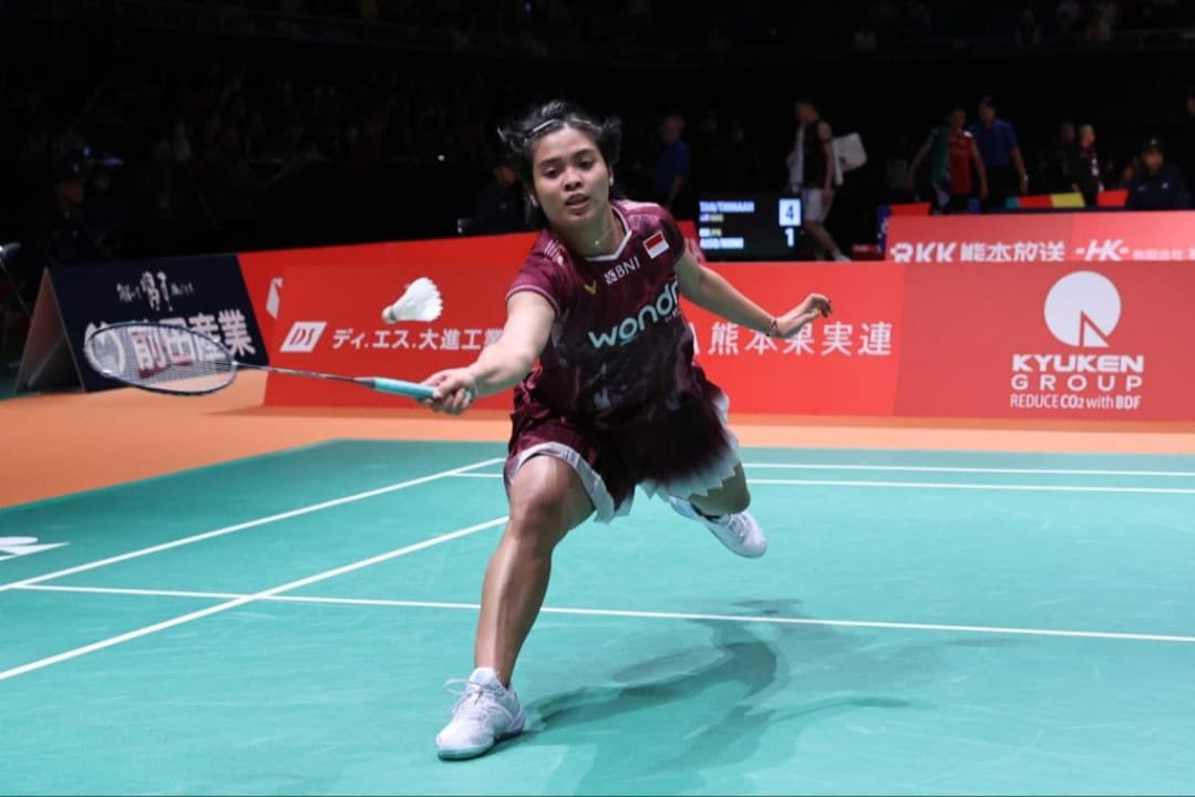 Jadwal Kumamoto Masters 2025: Gregoria Satu-satunya Wakil Indonesia di Perempat Final, Tantang Tunggal Putri Tuan Rumah