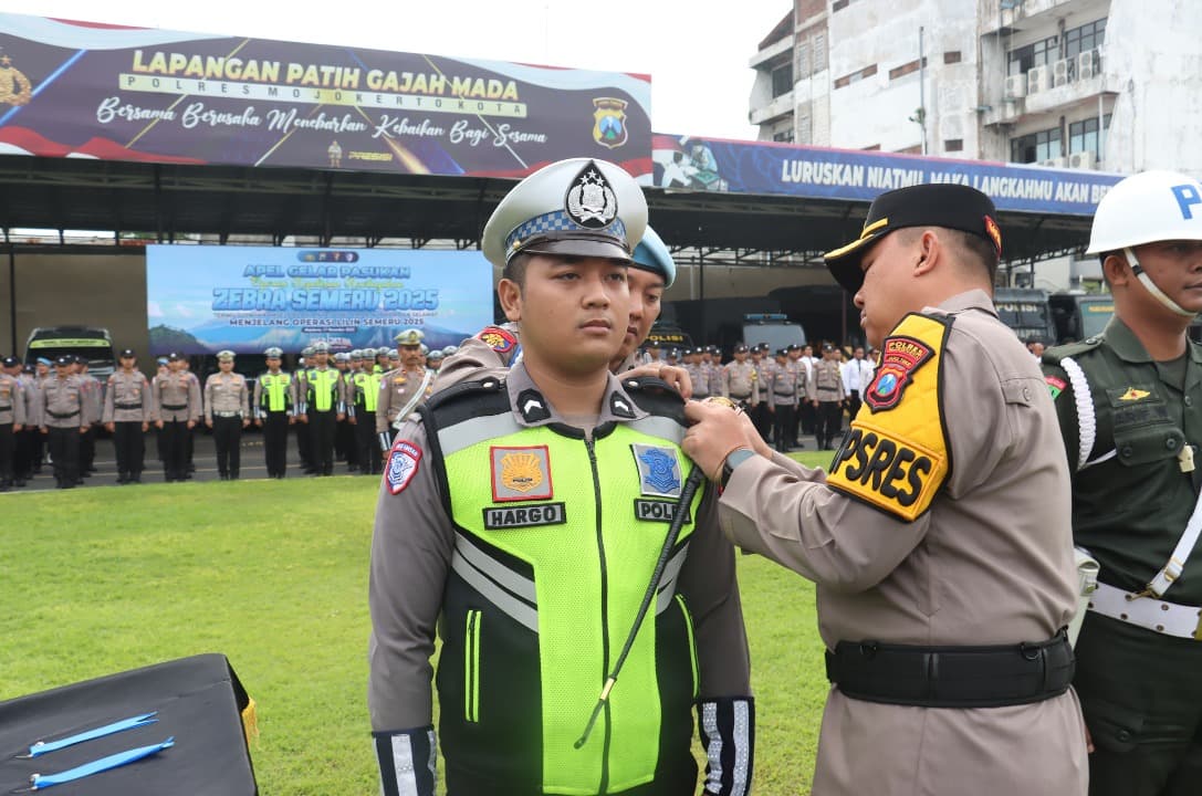 Ops Zebra Semeru 2025 Dimulai, Kapolres Mojokerto Minta Anggota Preemtif dan Edukatif