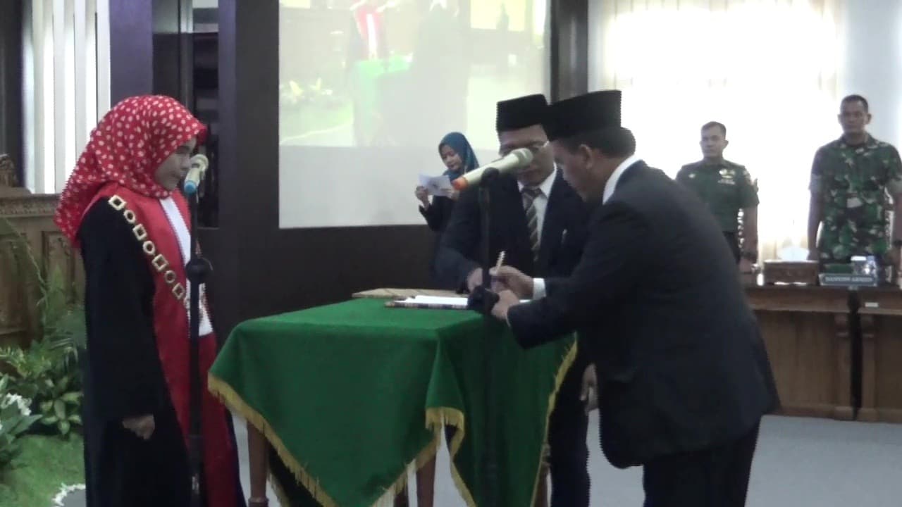 Anas Hamidi Resmi Duduki Posisi Wakil Ketua I DPRD Ngawi