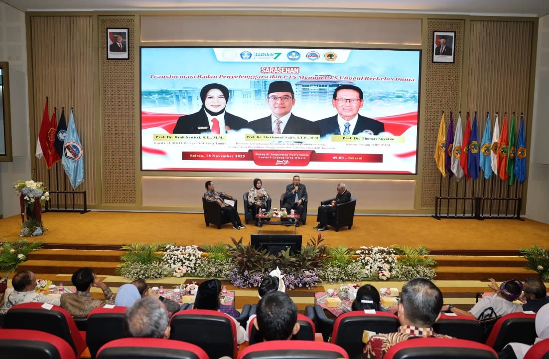 Sarasehan di Untag Surabaya: Pakar Kemendiktisaintek dan ABP-PTSI Bongkar Resep PTS Kelas Dunia