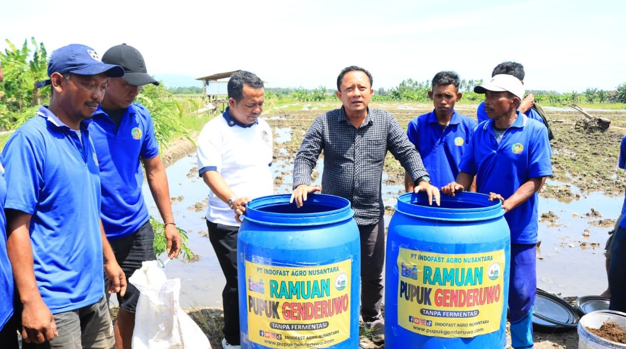 Warga Binaan Lapas Banyuwangi Dilatih Membuat Ramuan Pupuk