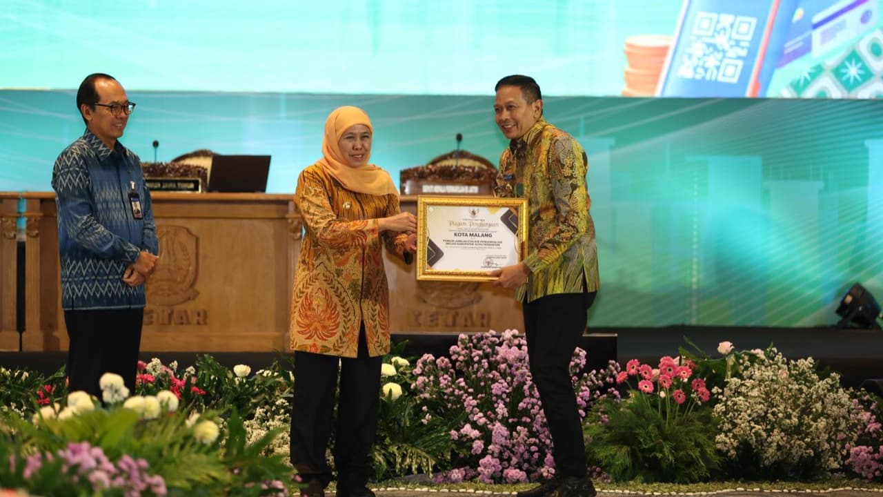 Borong Tiga Penghargaan, Walikota Malang Satu-Satunya Kepala Daerah Terbaik di Jatim