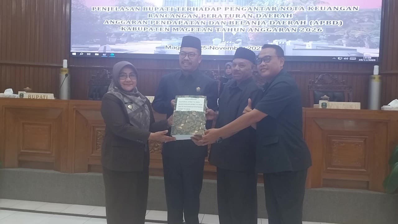 Bupati Paparkan Nota Keuangan di Rapat Paripurna, DPRD Mulai Bedah Rancangan APBD 2026