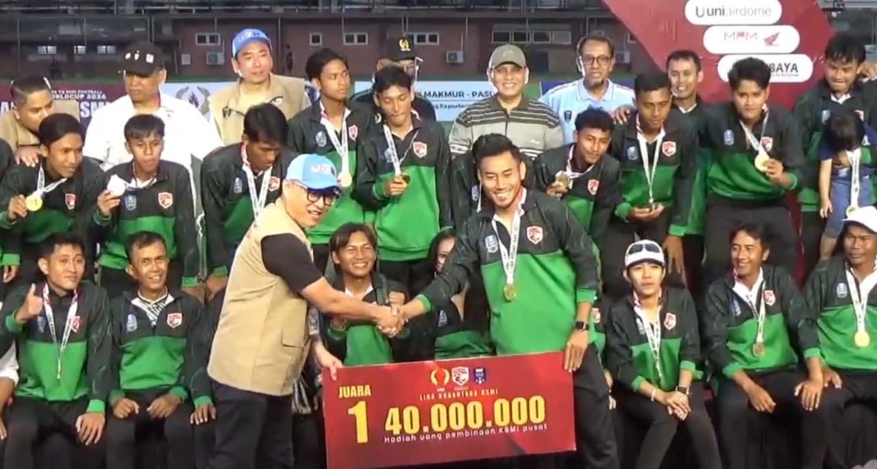 Kalahkan Kalteng, Jawa Timur Juara Liga Nusantara Mini Soccer 2025