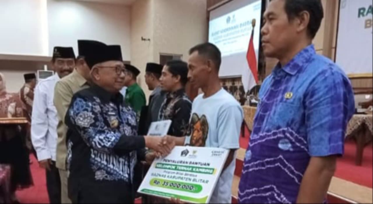 Buka Rakorda BAZNAS, Bupati Blitar Tekankan Sinergi dan Kolaborasi Perkuat Peran Zakat dalam Pengentasan Kemiskinan