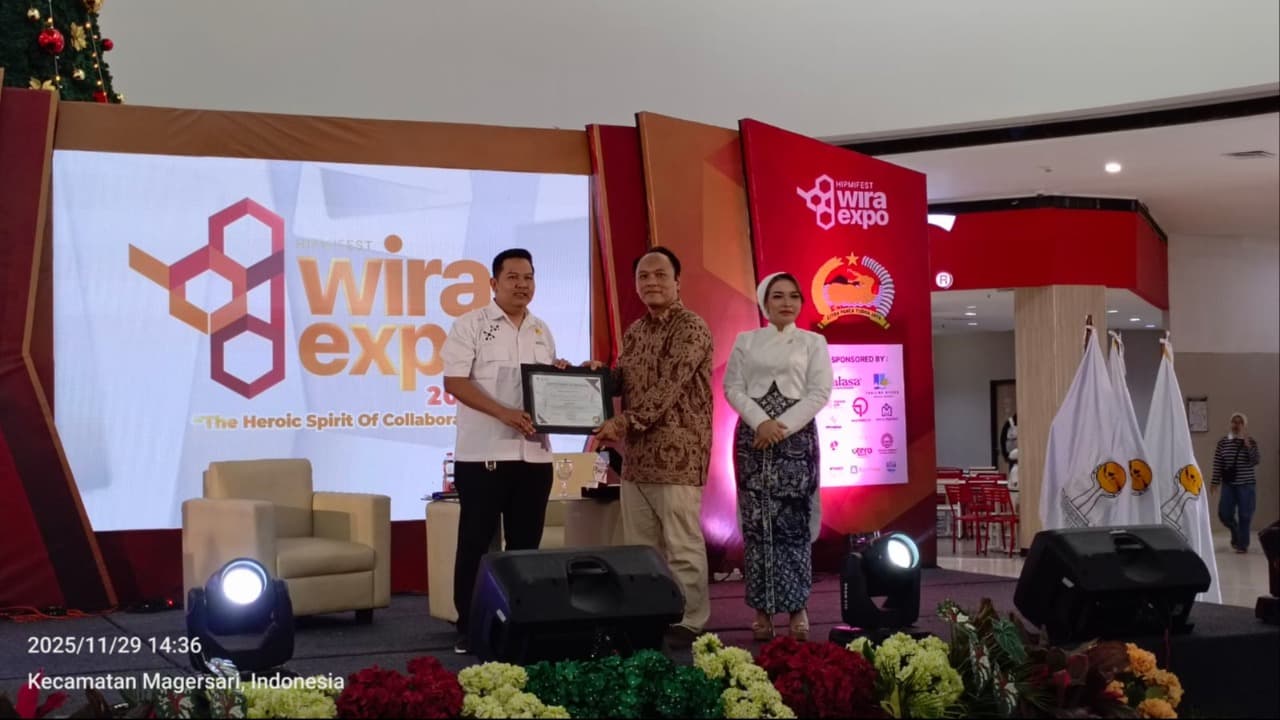 Kementerian UMKM Beri Apresiasi HIPMI Kota Mojokerto Gelar Fest Wira Expo 2025