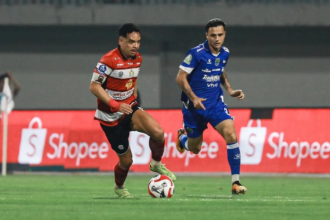 Hasil Super League: Madura United vs Persib 4-1, Borneo FC Kalah dari Bali United