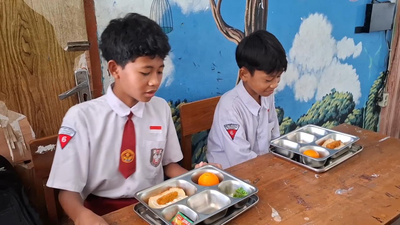 Berkat MBG, Siswa SD di Kota Kediri Lebih Tertib Masuk Sekolah