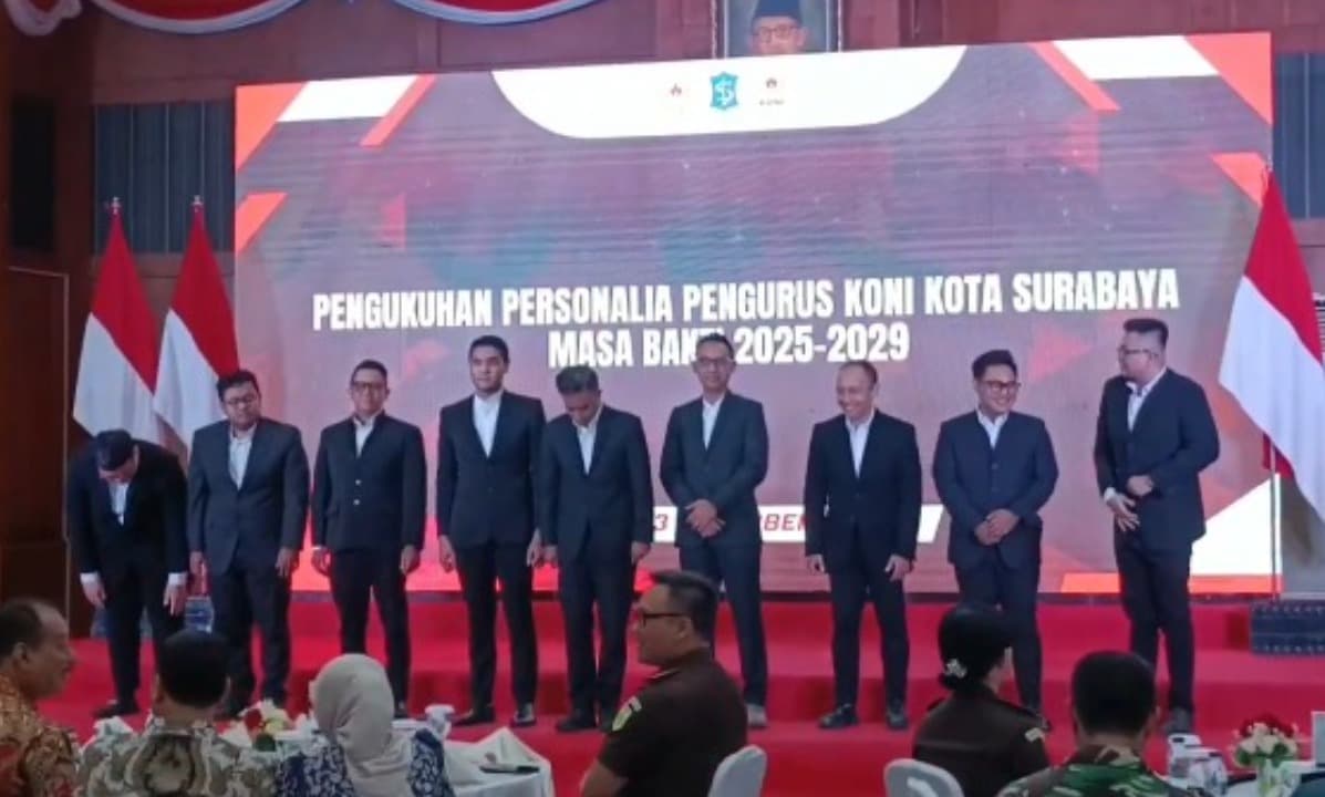 132 Pengurus KONI Surabaya Resmi Dilantik