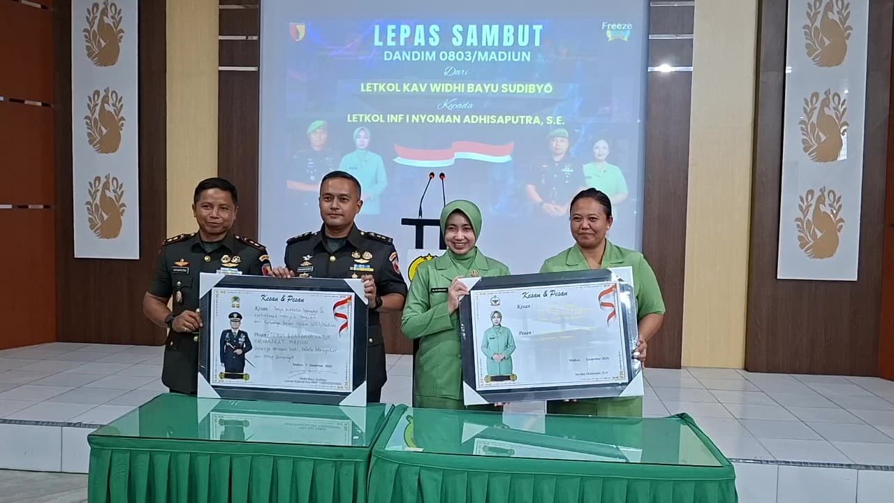 Mutasi Jabatan TNI, Komandan Kodim 0803 Beralih Kepemimpinan