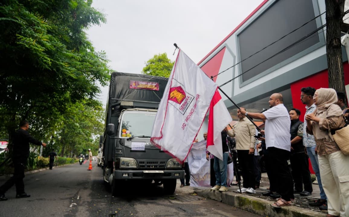 Gerindra Jatim Kirim Bantuan Rp 805 Juta untuk Korban Bencana di Sumatera-Aceh
