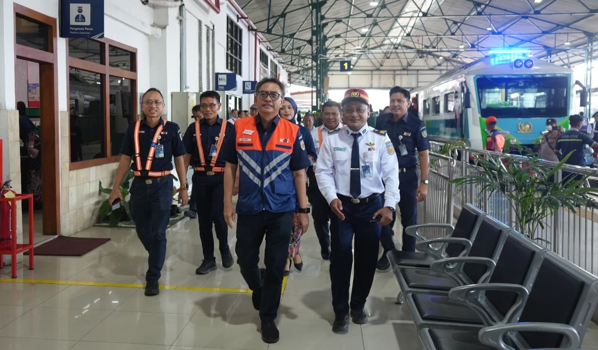 KAI Lakukan Inspeksi Lintas, Pastikan Kesiapan Operasional Hadapi Lonjakan Penumpang Saat Nataru