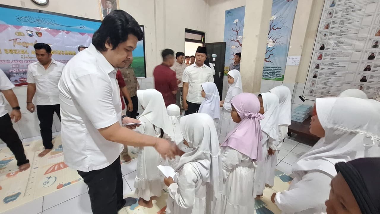 Satreskrim Polres Mojokerto Kota Gelar Baksos Peringati Hari Jadi Fungsi Reserse ke-78