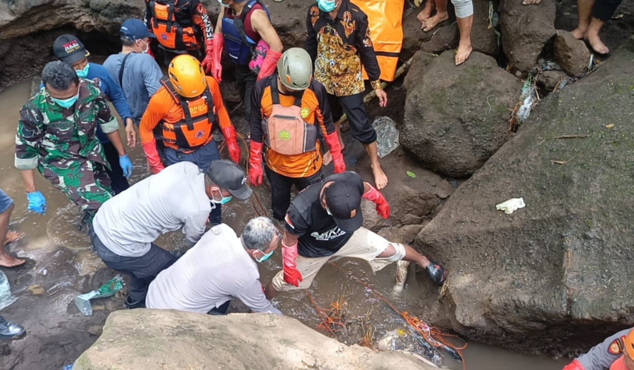 Lima Hari Hilang, Pria Hanyut di Sungai Banyuwangi Ditemukan Meninggal Dunia