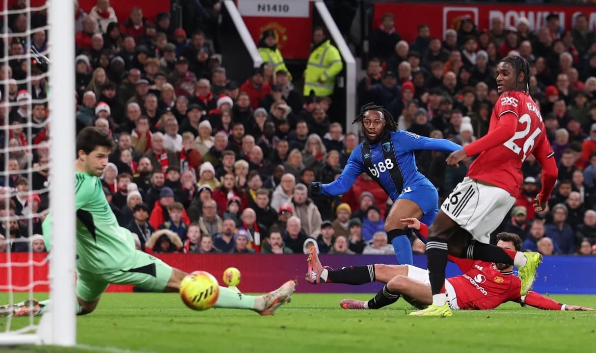 Rekap Hasil Liga Inggris: Lewati Drama 8 Gol, Manchester United Ditahan Imbang Bournemouth di Old Trafford