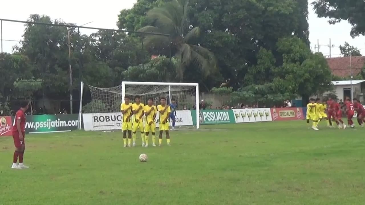 Perseta 1970 dan Inter Kediri Lolos ke 32 Besar Liga 4 Jatim Usai Imbang 1-1