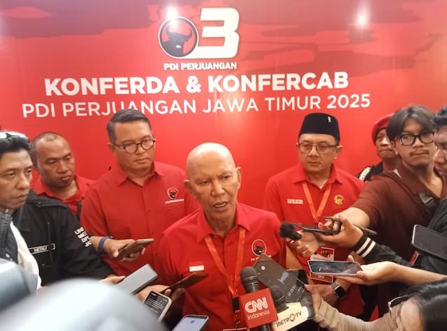Said Abdullah Kembali Pimpin DPD PDIP Jatim Periode 2025-2030