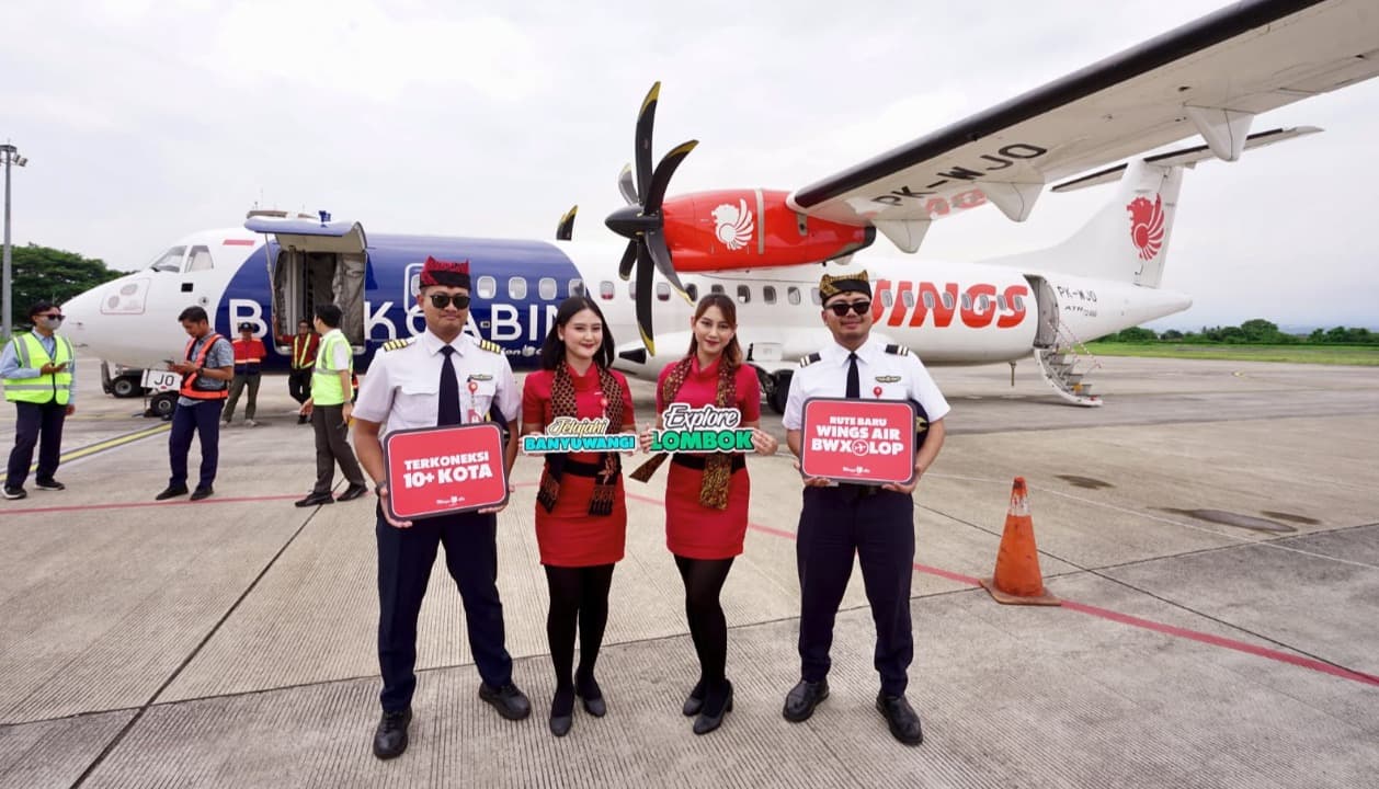 Penerbangan Banyuwangi-Lombok Dibuka, Koneksikan Dua Destinasi Wisata Favorit Nasional