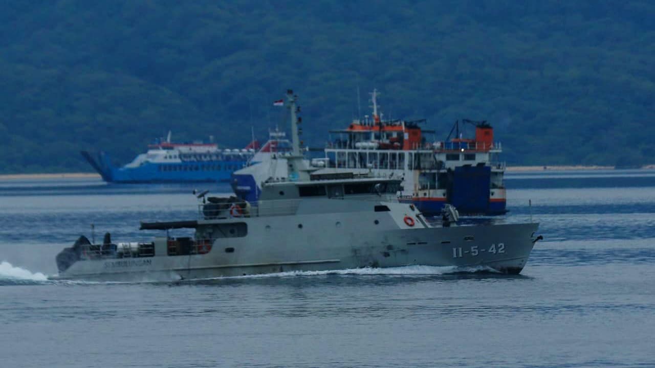 Amankan Libur Nataru, Lanal Banyuwangi Patroli Selat Bali