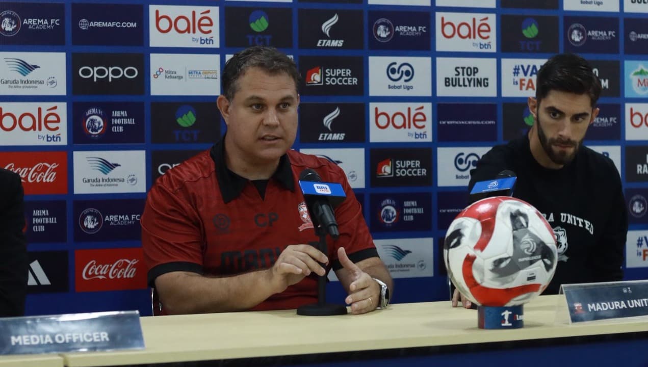 Arema FC Tanpa Dalberto dan Pelatih Kepala, Begini Respons Madura United