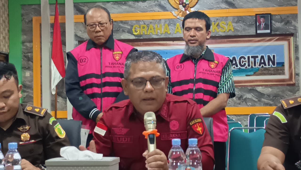 Kejari Pacitan Tetapkan Dua Tersangka Korupsi Proyek Banjir Grindulu, Negara Rugi Rp1,44 Miliar