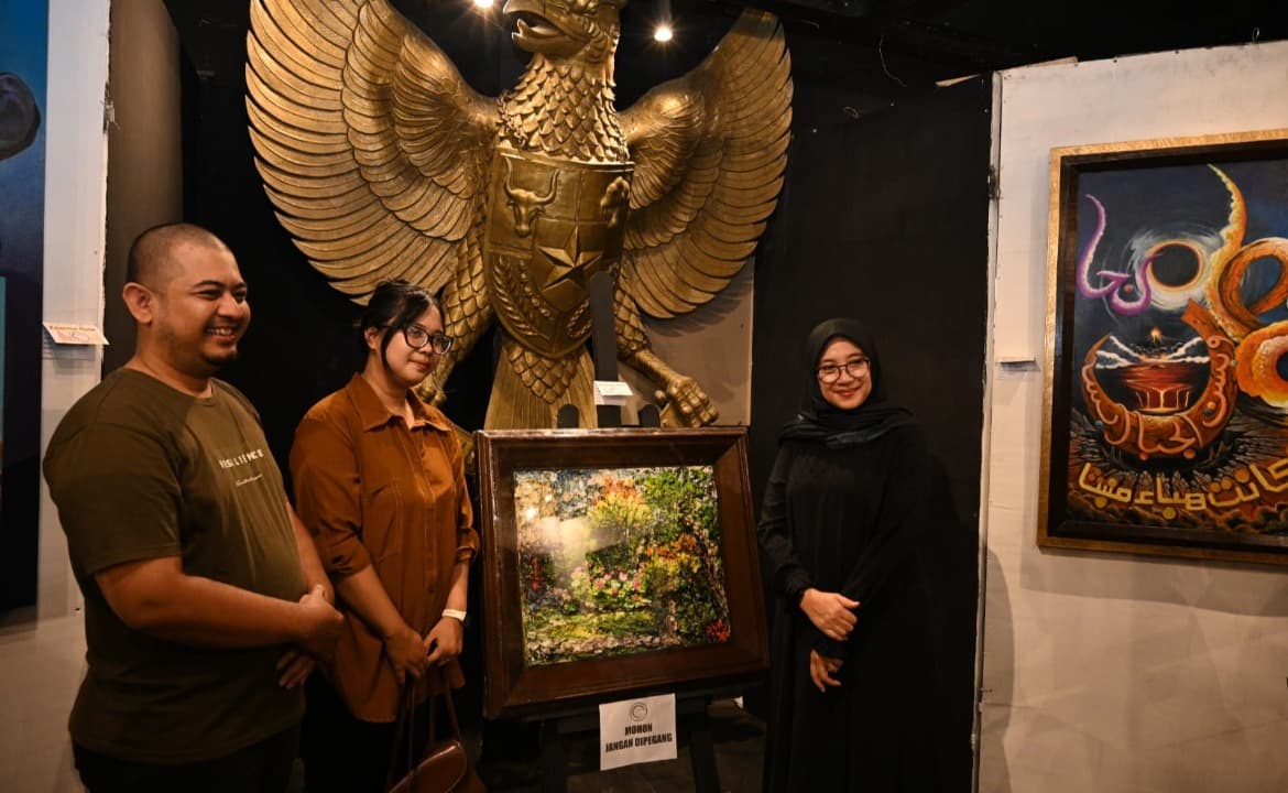 156 Lukisan Karya dari Seniman Berbagai Daerah Menghiasi Pameran Seni Rupa Banyuwangi