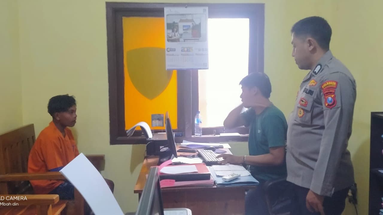 Warga Bondowoso Ditangkap Polisi Gara-gara Curi Motor Warga Banyuwangi