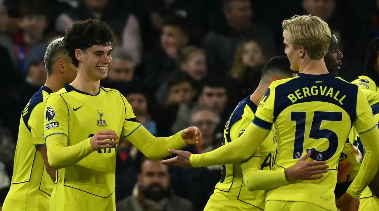 Rekap Hasil Liga Inggris: Tottenham Hotspur Curi Poin Penuh di Kandang Crystal Palace
