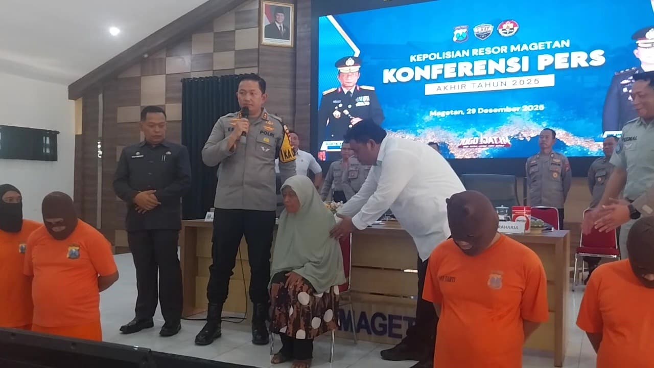 Modus Undangan Pengajian, Dua Perampok Lansia Dibekuk Di Sarangan