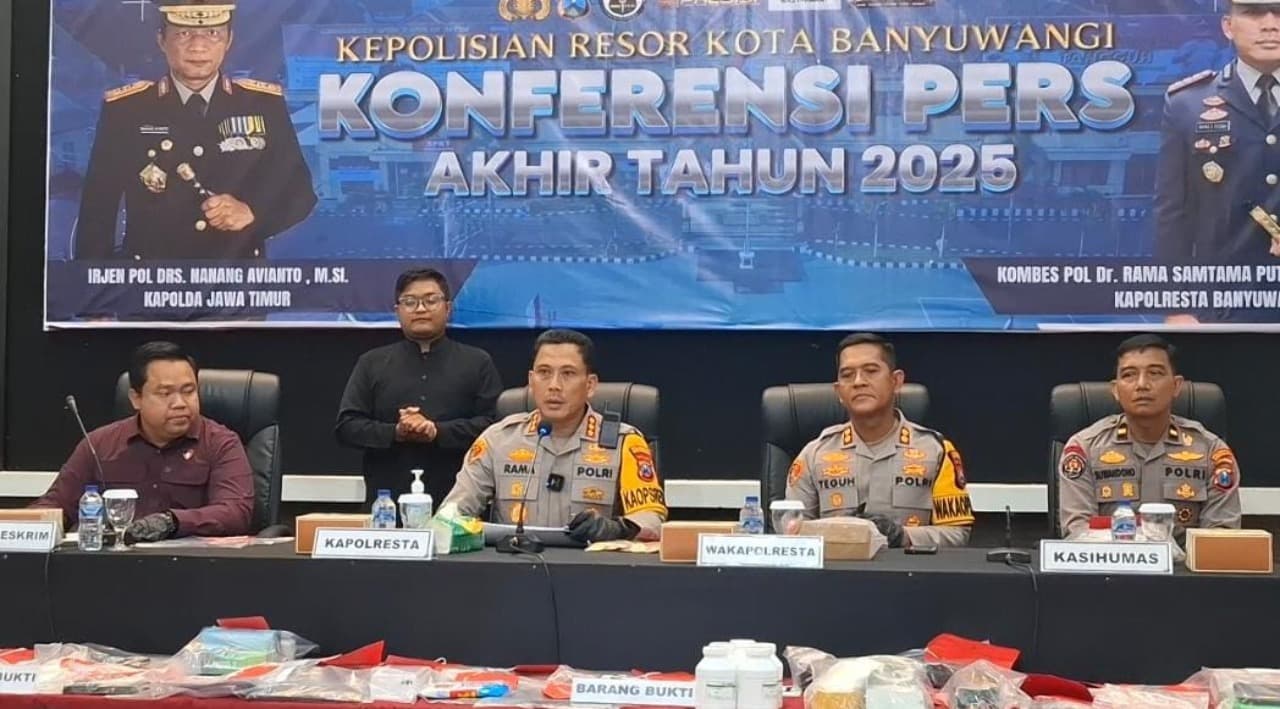 Tahun 2025, Kasus Penganiayaan Dominasi Laporan di Polresta Banyuwangi