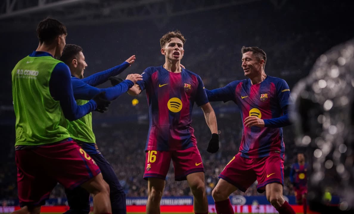 Hasil Liga Spanyol: Barcelona Menang Dramatis di Kandang Espanyol, Villarreal Merangsek ke 3 Besar