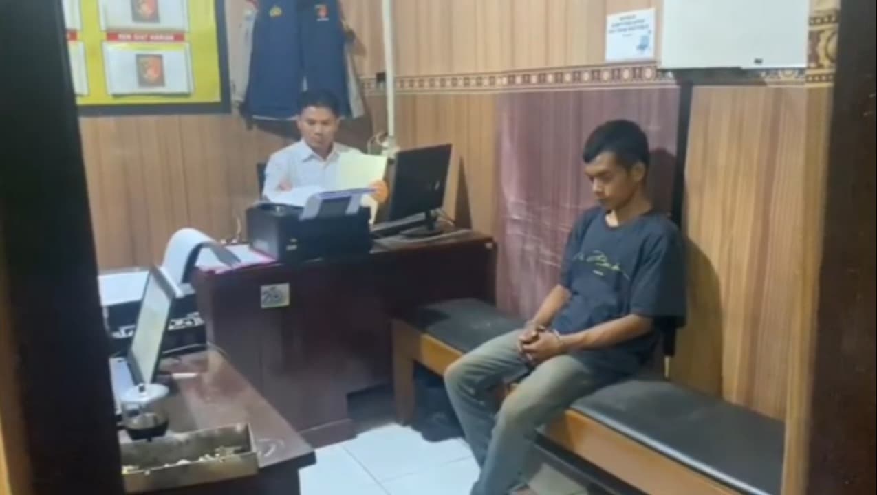 Warga Blitar Amankan Pelaku Pencurian Baut Rel Kereta, Satu Orang Masih Dpo