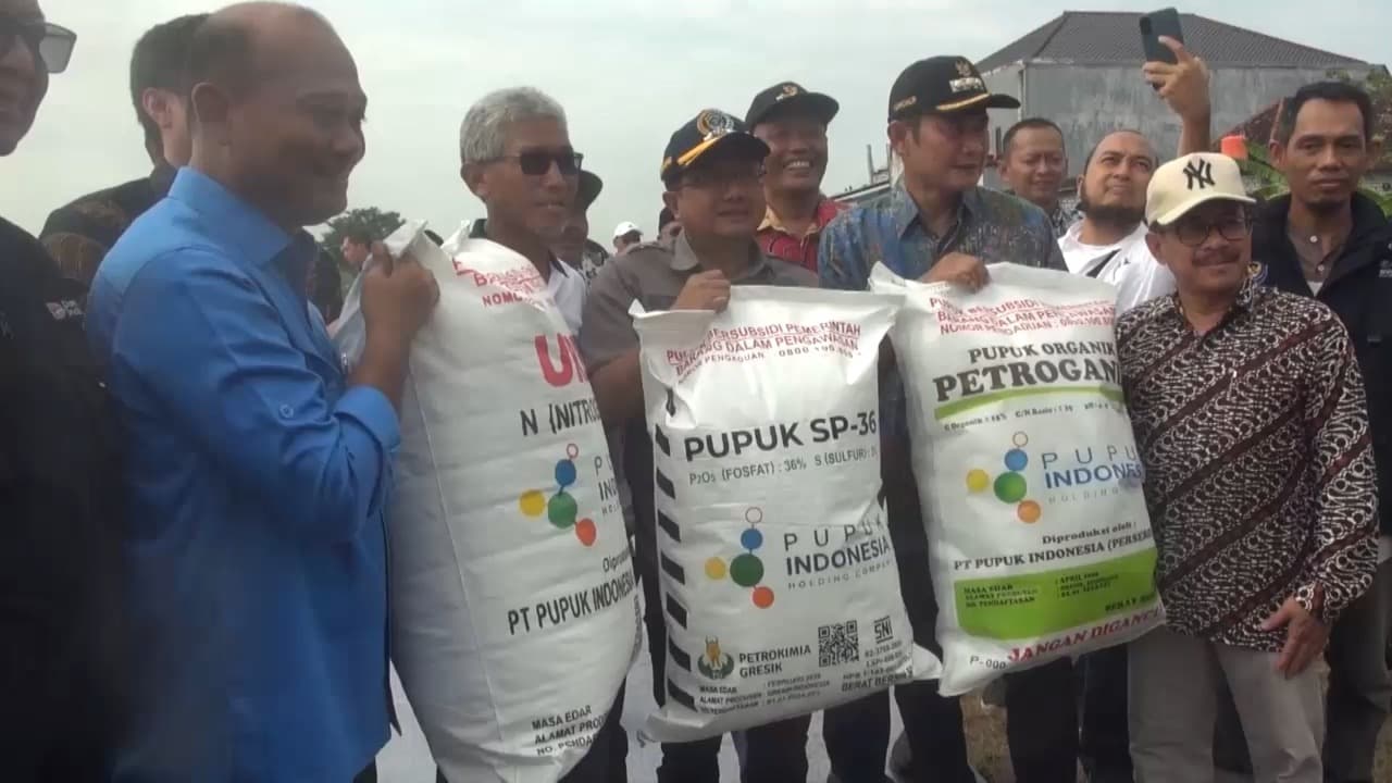 Kabupaten Lamongan Jadi Pilot Project Simulasi Penebusan Pupuk Subsidi Sektor Perikanan