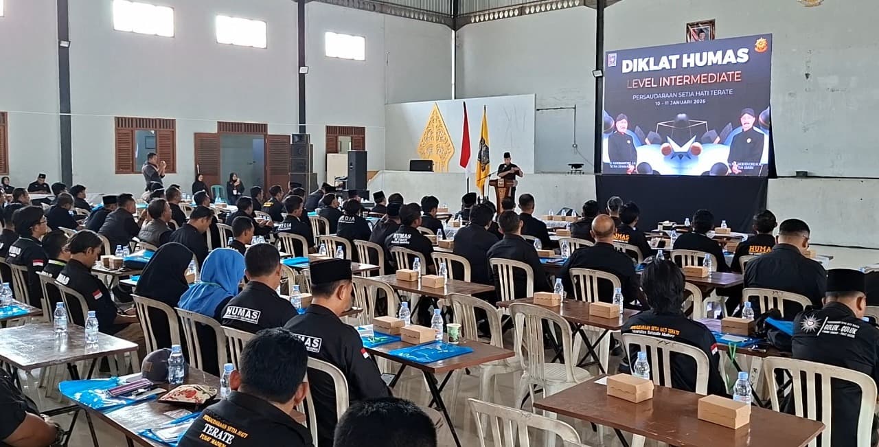 Diklat Level Intermediate 2026, Ratusan Humas SH Terate Se-Jatim Datangi Gedung Graha Krida Budaya