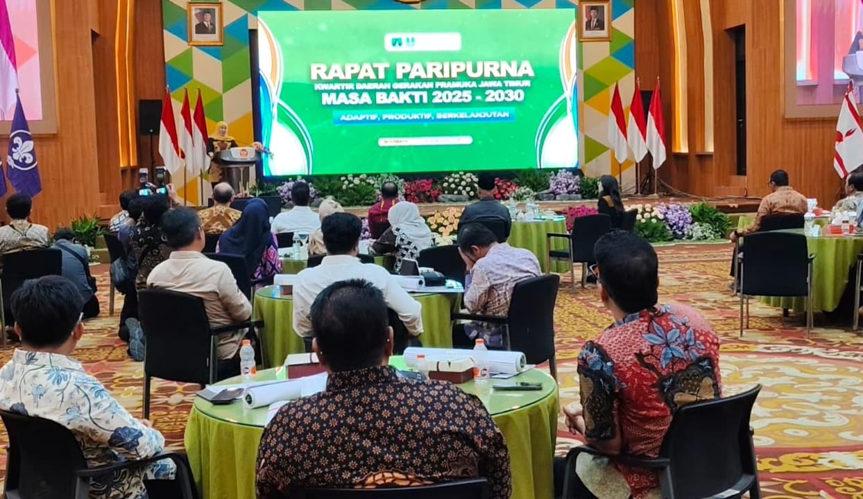 Khofifah Dorong Pramuka Jatim Dukung Swasembada Pangan
