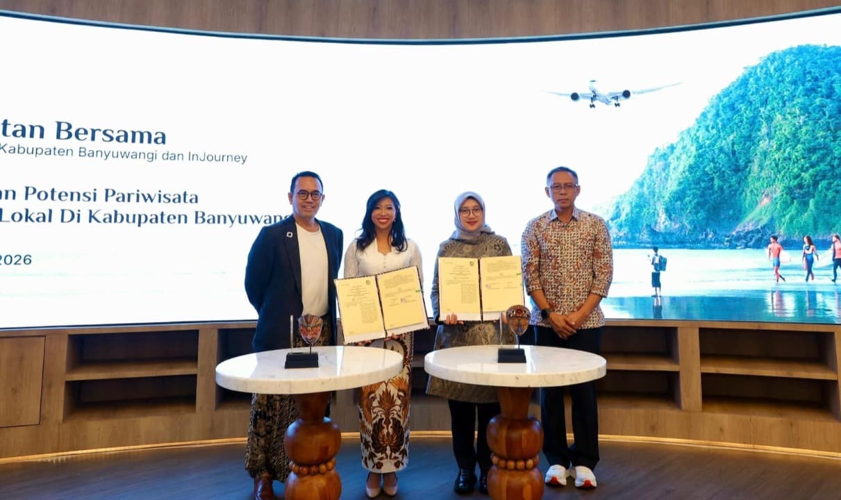 Kembangkan Wisata dan Penerbangan, Banyuwangi Jalin Kerjasama dengan InJourney