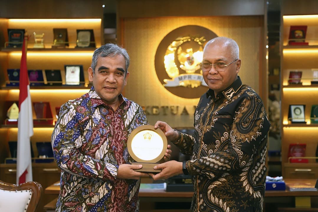 Audiensi dengan PWI, Ahmad Muzani: Hati Saya Tetap Wartawan