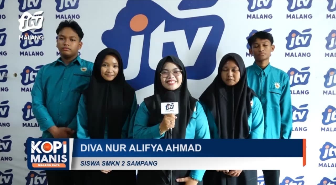 Siswa DKV SMKN 2 Sampang Kunjungi JTV Malang, Pelajari Dunia Broadcasting Digital