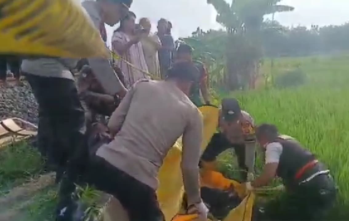 Pria asal Sumsel Tewas Tertemper KA Gumarang di Bojonegoro