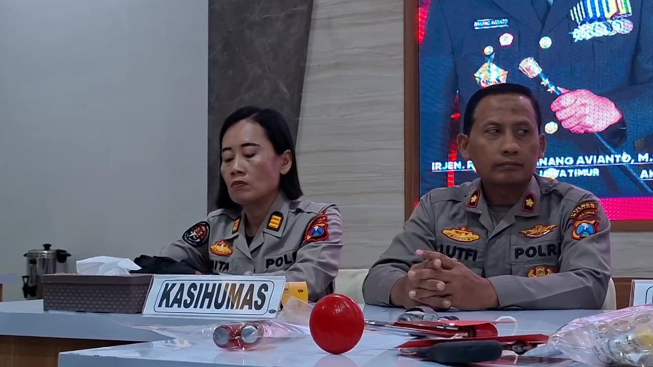 Oknum Polisi dan Warga Sipil Diamankan Terkait Kasus Peredaran Narkotika di Madiun